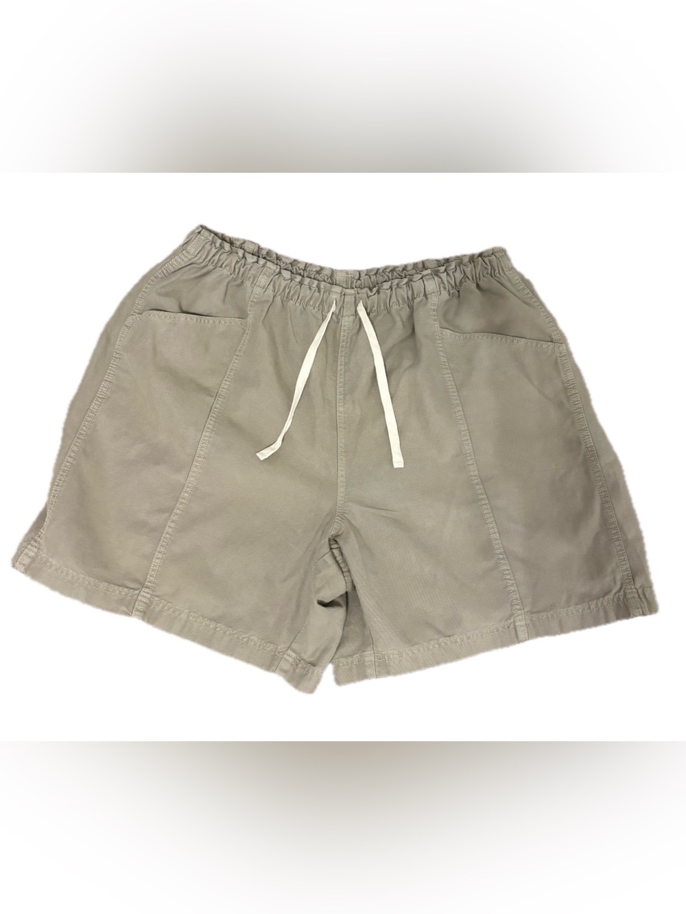 aerie Olive Drawstring Utility Shorts